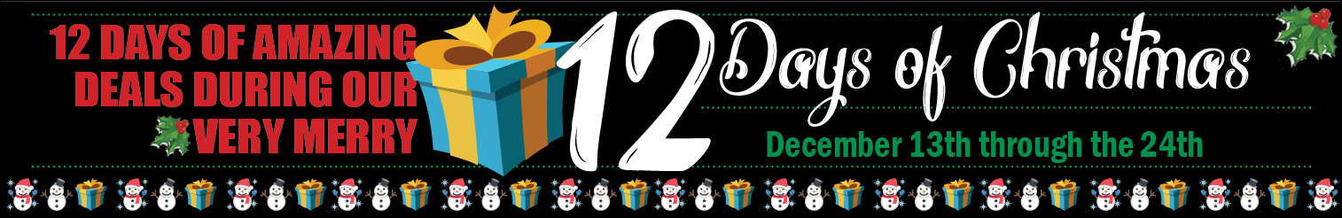 12 DAYS OF CHRISTMAS! Ad